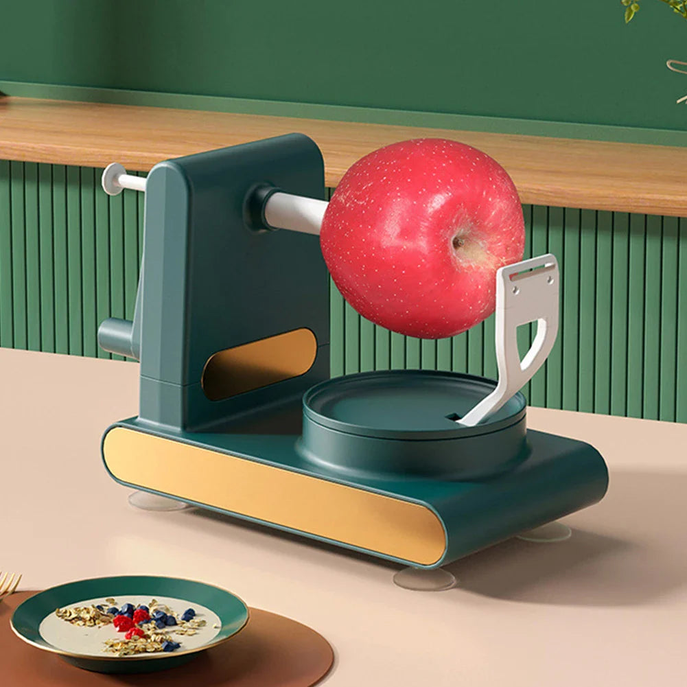 Manual Vegetable Peeling Machine Stainless Steel Blades Multifunctional Hand Crank Fruit Peeler Perfect Gifts Household Supplies